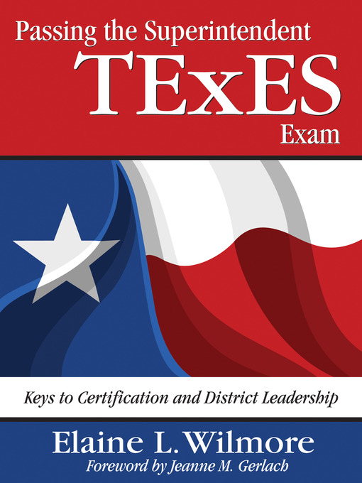 Cover image for Passing the Superintendent TExES Exam